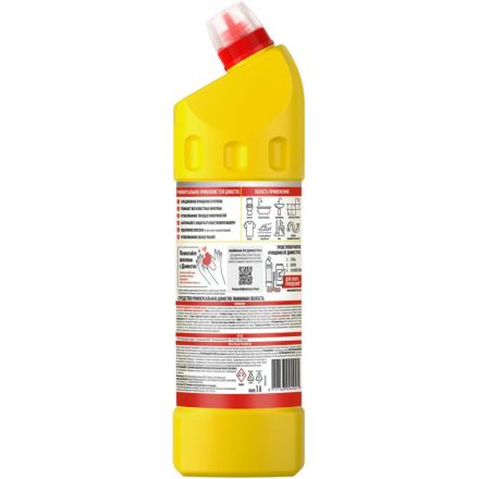 Средство для сантехники DOMESTOS универсальное Лимонная свежесть 1л