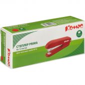 Степлер Комус Prima(№10)8241 красный до 12л. антистеп