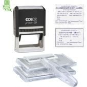 Штамп самонаборный Colop Printer 55-Set-F пластиковый 10/8 строк