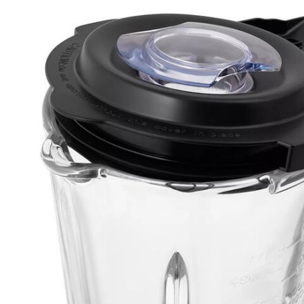 Блендер стационарный KITFORT КТ-3021, 1000 Вт, 5 скоростей, чаша 1,5 л, металл, черный/серебристый