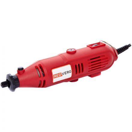 Гравер (шлифмашина прямая) REDVERG RD-MG150C, 103 предмета (6621693)