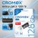 Флеш-диск 128 GB, CROMEX (КРОМЕКС) Ultra USB 3.1, металлический корпус, черный, 514165