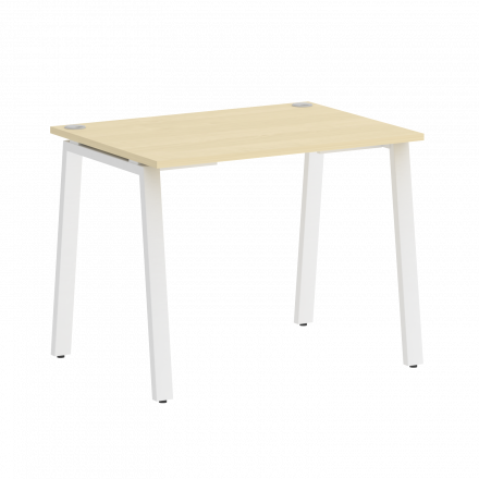 Home Office Стол письменный VR.SP-3-98.A Клён/Белый металл 980*720*750