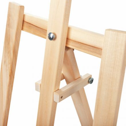 Мольберт напольный из липы "Лира", 67х162х48 см, высота холста до 100 см, BRAUBERG ART DEBUT, 192337