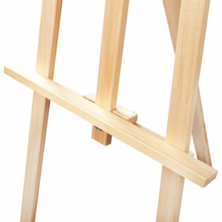 Мольберт напольный из липы "Лира", 67х162х48 см, высота холста до 100 см, BRAUBERG ART DEBUT, 192337