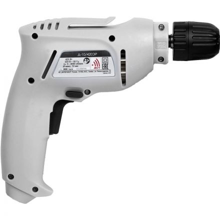 Дрель сетевая ИНТЕРСКОЛ Д-10/420ЭР (672.1.0.00)