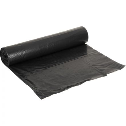 Мешки для мусора ПВД 160л 40мкм 10шт/рул черные 90х120см Luscan