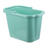 Ведро прямоугольное Idea 9,5л аквамарин М 2420