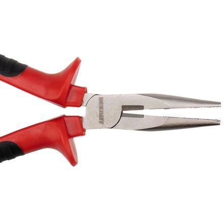 Тонкогубцы 160мм никелированные, двухкомпонентные рукоятки REXANT 12-4617