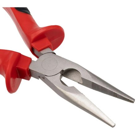 Тонкогубцы 160мм никелированные, двухкомпонентные рукоятки REXANT 12-4617