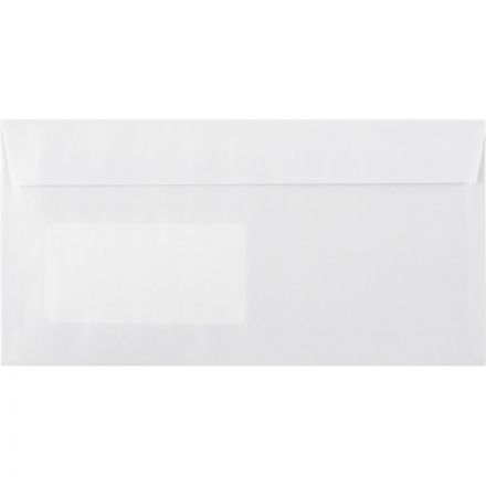 Конверт белый Е65 стрип 110х220 80г прав.окно КОМУС 50 шт/уп Конверт белый Е65 стрип 110х220 80г прав.окно КОМУС 50 шт/уп