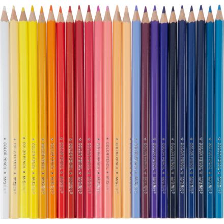 Карандаши цветные M&G   деревянные шестигранные, 48 цв в наборе