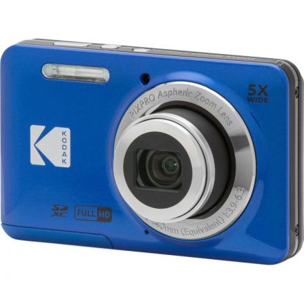Фотоаппарат Kodak FZ55 Blue, 5-х кратный опт зум, 16Мп, встр аккум