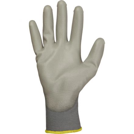 Перчатки защитные TOPFORT НПУ01 нейлон с ПУ покрытием р.7