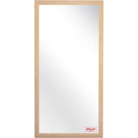 Зеркало МГЛ_настенное Комус Мебель НБ69 (600x1200) багет ПЛС бежевый