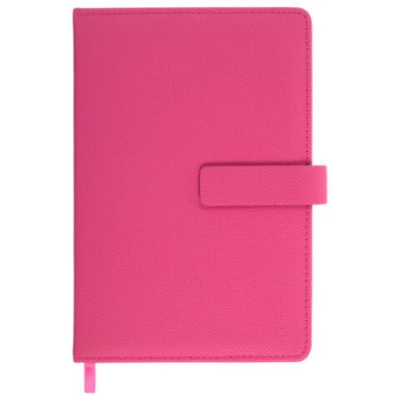 Ежедневник в подарочном наборе 5 в 1, А5, 145x212 мм, BRAUBERG "President", под кожу, 160 листов, розовый, 116852