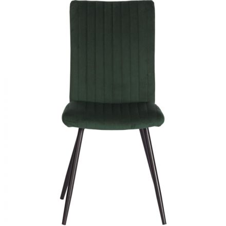 Стул Комус Мебель Fresno велюр, 50х55х93, Deep Forest (изумруд)