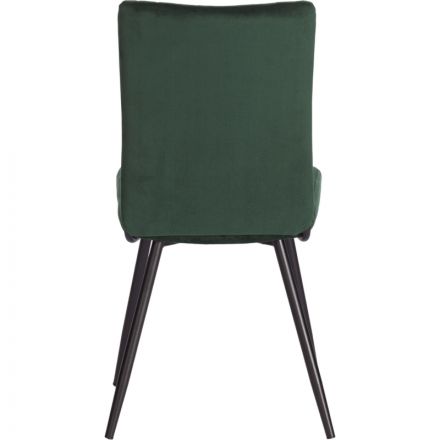 Стул Комус Мебель Fresno велюр, 50х55х93, Deep Forest (изумруд)