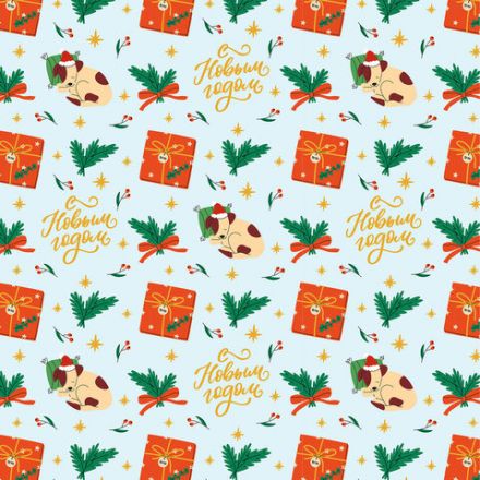 Бумага упаковочная новогодняя С ЭФФЕКТАМИ (1 шт.) "Twinkle", 70х100 см, ассорти, ЗОЛОТАЯ СКАЗКА, 592612