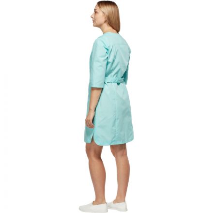 Халат медицинского  персонал, жен. М20 ХЛ морская волна (р.40-42) 158-164