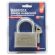 Замок навесной стальной 70 мм "Никель", антикоррозионное покрытие, 4 ключа, RABBITEX (РАББИТЕКС), 671311