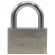 Замок навесной стальной 70 мм "Никель", антикоррозионное покрытие, 4 ключа, RABBITEX (РАББИТЕКС), 671311