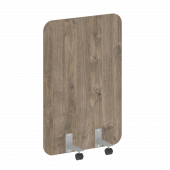 R-line Перегородка на металлических опорах, на роликах DP.R-80-120 Тиквуд тёмный/Серый металл 800*18*1200 R-line Перегородка на металлических опорах, на роликах DP.R-80-120 Тиквуд тёмный/Серый металл 800*18*1200