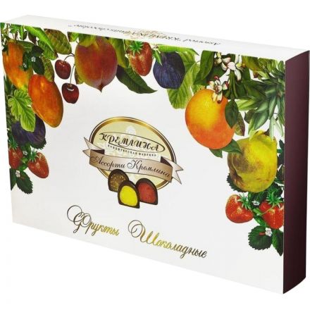 Конфеты Кремлина фрукты в шоколаде, 500г