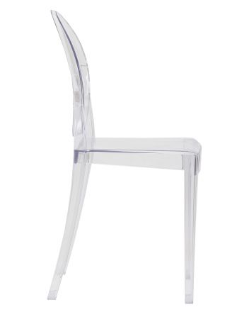 Стул обеденный DOBRIN VICTORIA GHOST, цвет прозрачный