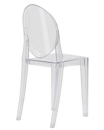 Стул обеденный DOBRIN VICTORIA GHOST, цвет прозрачный