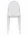 Стул обеденный DOBRIN VICTORIA GHOST, цвет прозрачный