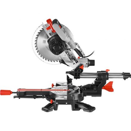 Пила торцовочная с протяжкой ЗУБР 1800Вт, d255х30мм,лазер (ЗПТ-255-1800 ПЛ)