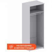 Корпус шкафа для одежды Easy One (серый, 768x580x1997 мм)