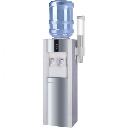 Кулер для воды напольный Ecotronic Экочип  V21-LE white-silver 