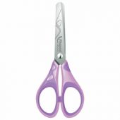 Ножницы MAPED (Франция) "Essentials Soft", 130 мм, закругленные, цвет ассорти, 464411