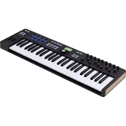 MIDI-клавиатура Arturia KeyLab Essential 49 mk3 Black 49 клавиш,LCD дисплей