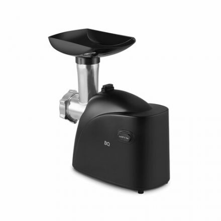 Мясорубка BQ (БИ-КЬЮ) MG2001, 1400 Вт, производительность 1,6 кг/мин, 1 насадка, реверс, черный, 86195850