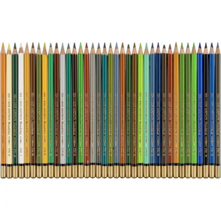 Карандаши акварельные цвет. KOH-I-NOOR MonduluzOldMan 72цв/наб 3727072001PL