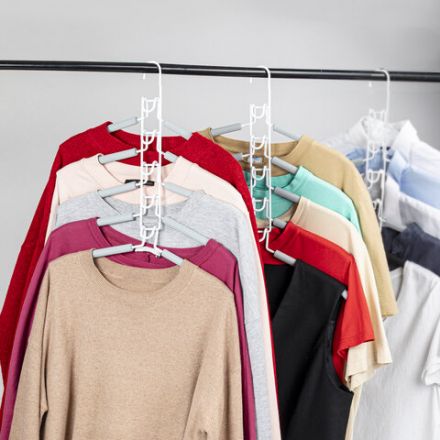 Вешалка-плечики трансформер, 5 плечиков, металл с покрытием, белые, BRABIX ULTRA, 607475 Вешалка-плечики трансформер, 5 плечиков, металл с покрытием, белые, BRABIX ULTRA, 607475