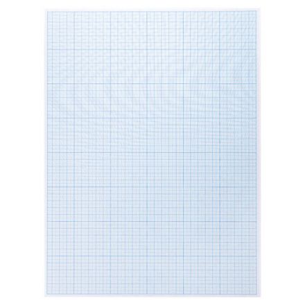 Бумага масштабно-координатная (миллиметровая), папка, БОЛЬШОЙ ФОРМАТ А3, голубая, 20 листов, ПЛОТНАЯ 80 г/м2, STAFF, 113487