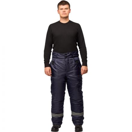 Брюки рабочие зимние з32-БР син оксф 44-46/182-188 арт.Валькирия