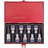 Набор  насадок 1/2,Torx,Т20-Т60мм,L= 80мм,9предметов KING TONY