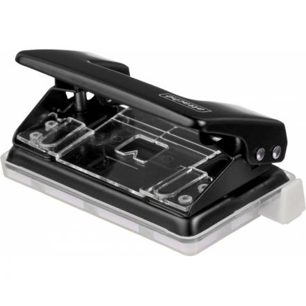 Дырокол Attache 6304 до 12 листов черный с линейкой Дырокол Attache 6304 до 12 листов черный с линейкой