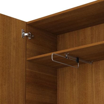 Шкаф SP Бюджет д/одежды 2555 (880,878) фр.орех 1810 Шкаф SP Бюджет д/одежды 2555 (880,878) фр.орех 1810