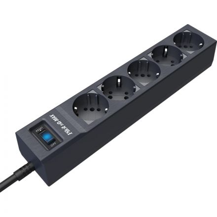 Сетевой фильтр PILOT sG-MAX (5р/10м/15А/черный) Сетевой фильтр PILOT sG-MAX (5р/10м/15А/черный)