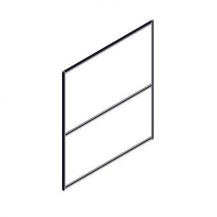 Секция комбинированной перегородки RP160SL140 Серый/Tempo 7 (Синий) 1400х22х1600 Секция комбинированной перегородки RP160SL140 Серый/Tempo 7 (Синий) 1400х22х1600