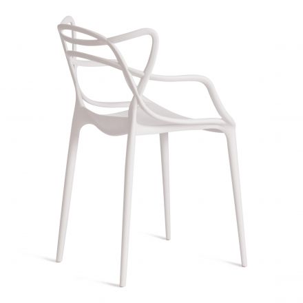Стул Cat Chair (mod. 028) пластик, 53 x 59 x 82,5 см, белый (White C0057)