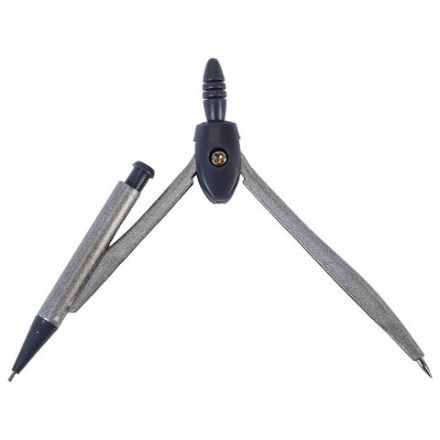 Готовальня ПИФАГОР 8 предметов: циркуль 120 мм, чертежные принадлежности, пластиковый пенал, 210860