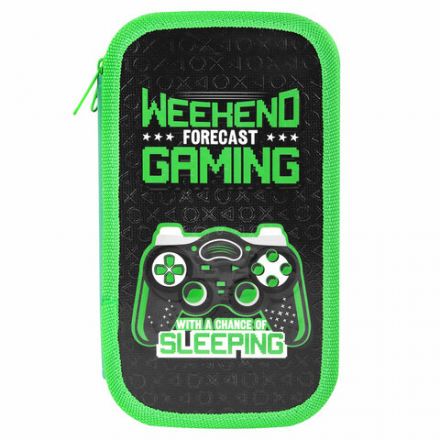 Пенал ЮНЛАНДИЯ, 2 отделения, ламинированный картон, конгрев, 19х11 см, "Gaming", 272294 Пенал ЮНЛАНДИЯ, 2 отделения, ламинированный картон, конгрев, 19х11 см, "Gaming", 272294