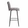 Барный стул  Medeo/Медео велюр, серый, 29, 45х56х113 см